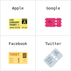 Ticket emoji