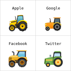 Traktor Emoji