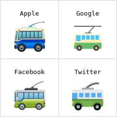 Trólebus emoji