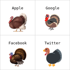 Dindon emojis
