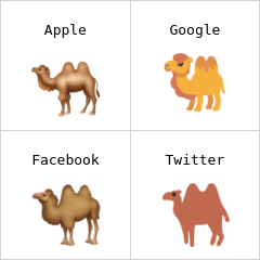 Two-hump camel emoji