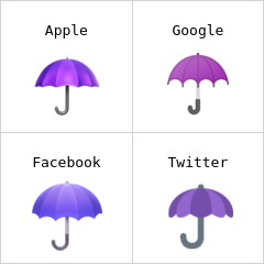 雨傘 表情符號