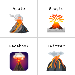 Vulcão emoji