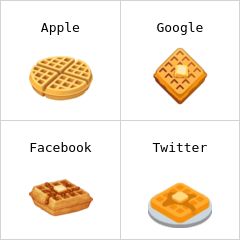 Waffel Emoji