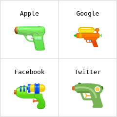 Pistola ad acqua Emoji