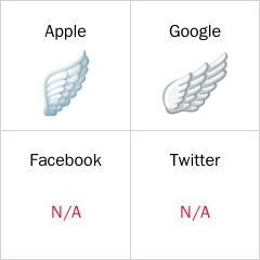 Wing emoji