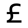 Pound Sterling Symbol