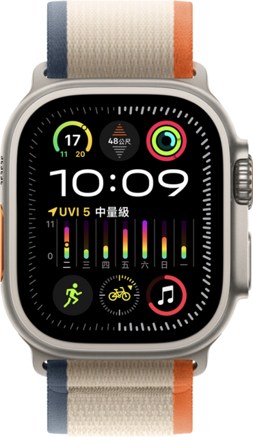 Aktualny obraz rozmiar  Apple Watch Ultra 2 .