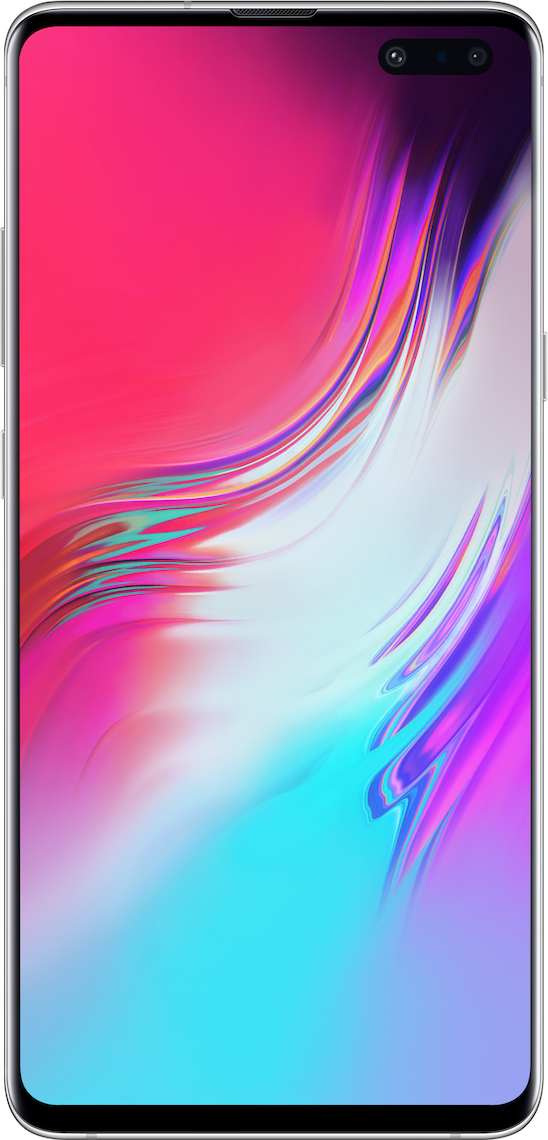 Hình ảnh kích thước thực tế của  Samsung Galaxy S10 5G .