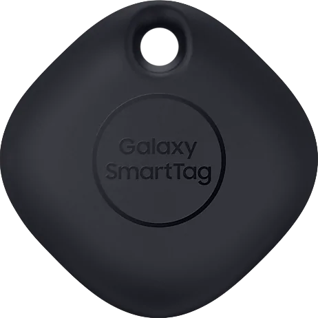Aktwal na imahe ng laki ng  Galaxy SmartTag .