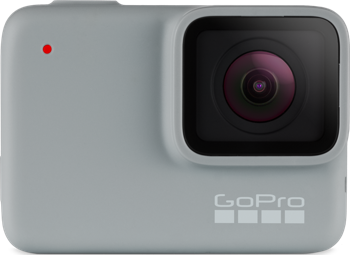  Gopro HERO7 White  के वास्तविक आकार छवि.