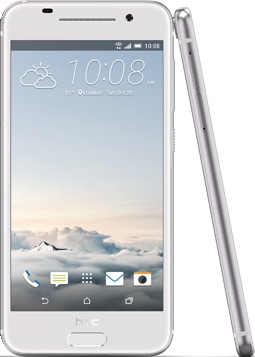 實際尺寸圖像 HTC One A9 。