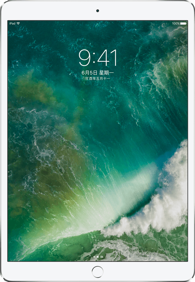 ขนาดภาพที่แท้จริงของ  iPad Pro 10.5" 