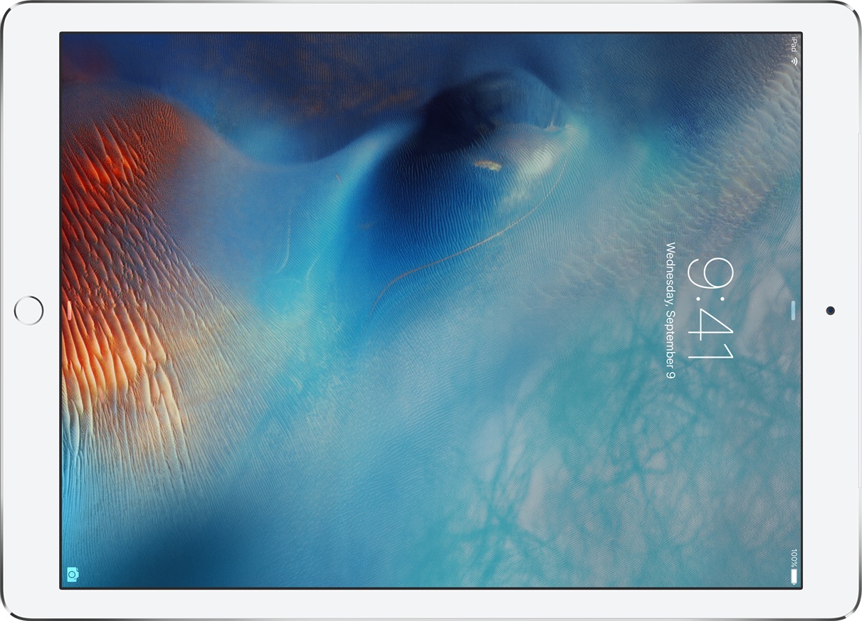 Tatsächliche Größe Bild von  iPad Pro 12.9" .