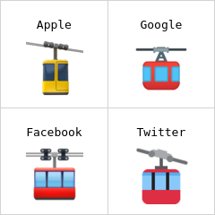 Aerial tramway emoji