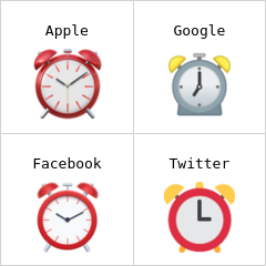 Vekkerklokke emoji