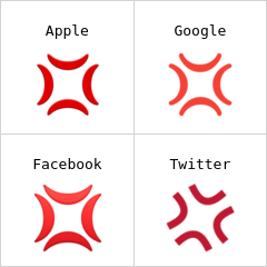 Simbol mânie emoji