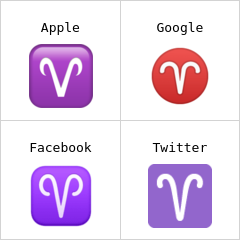 Vædderen emoji