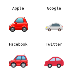 Automobile emoji