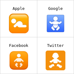 Symbole Bébé emojis