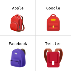 školní batoh emodži