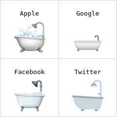 Bathtub emoji