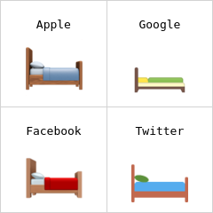 Tempat tidur emoji