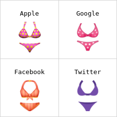Bikini emojis