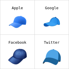 Siperli şapka emoji