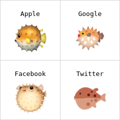 Blåsfisk emoji