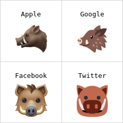 Babi hutan Emoji