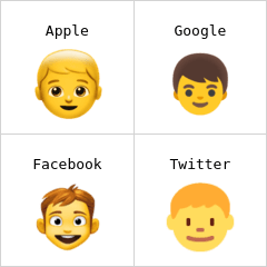 Jongen emoji