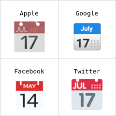 Kalendarz emoji
