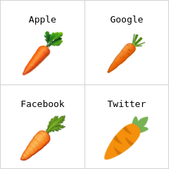 Zanahoria Emojis