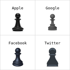 ♟️ Peão De Xadrez Emoji