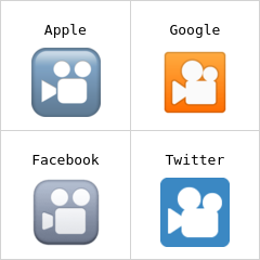 Knop voor filmen emoji