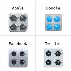 Control knobs emoji