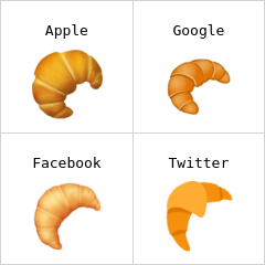 Croissant emojis