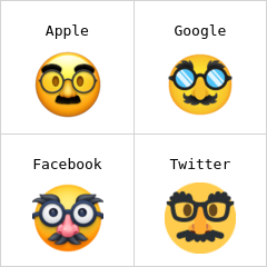 Vermomd gezicht emoji