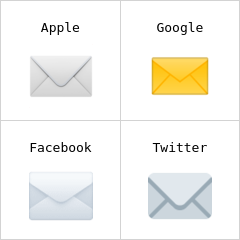 Envelop emoji