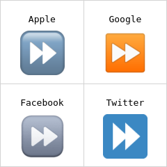 Button na i-fast forward emoji