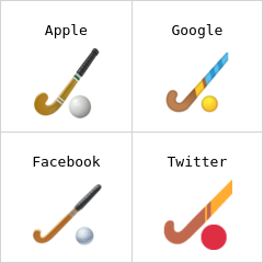 Field hockey emoji