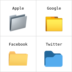 Folder file emoji