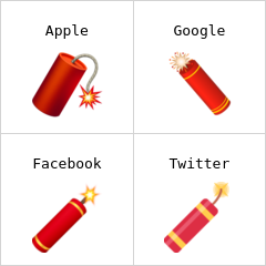 Firecracker emoji
