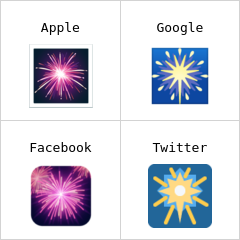 Feuerwerk Emoji