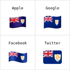 Bandera de Anguila Emojis
