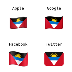 Bandiera di Antigua e Barbuda Emoji