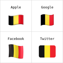 Belgisk flag emoji