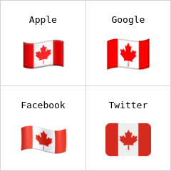 Canadisk flagg emoji
