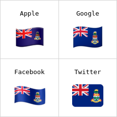 Bandera de las Islas Caimán Emojis